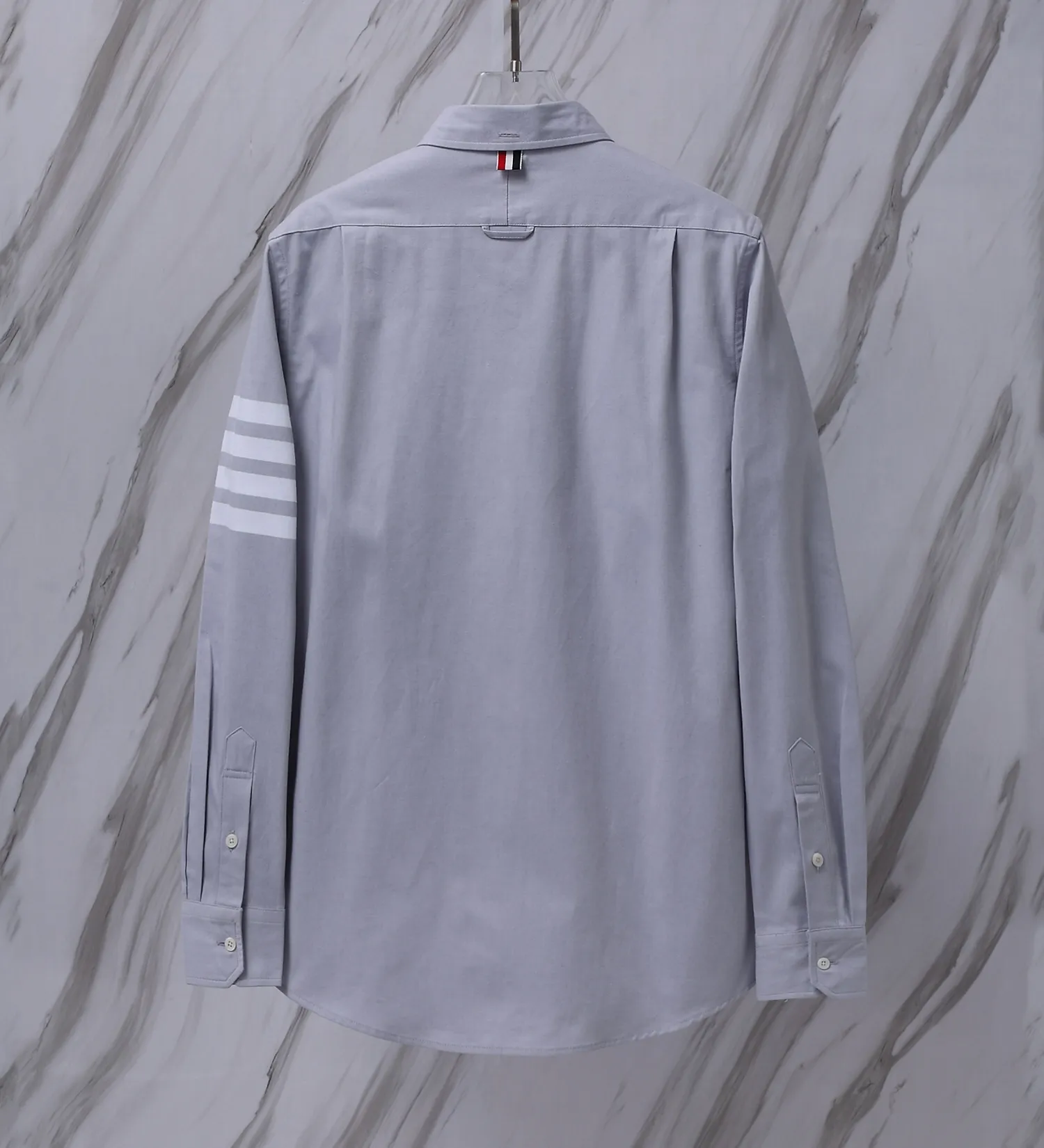 ：923 （TB ） THOM BROWNE .TBClassic 100% Factory TB TB Same Style ：Light Blue /Light Gray Size：0/1/2/3/4